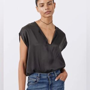 RUTI | The All Day Washable Silk Top Black